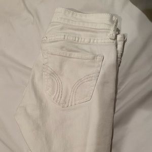 White Hollister jeans